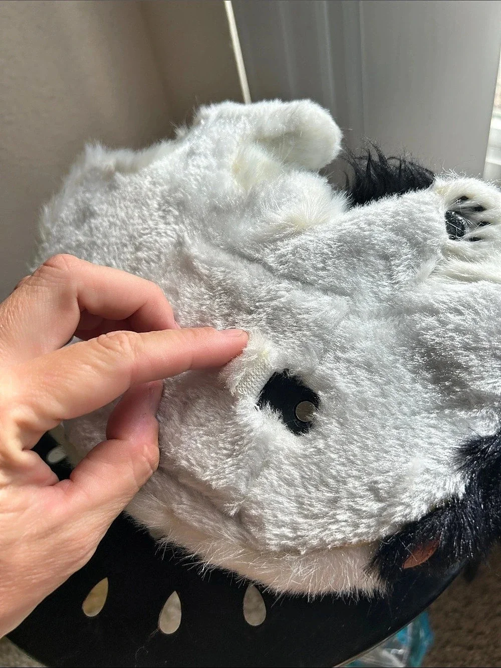 Perfect Petzzz - breathing Bernese Mountain Dog Plush Dog Toy Black & White
